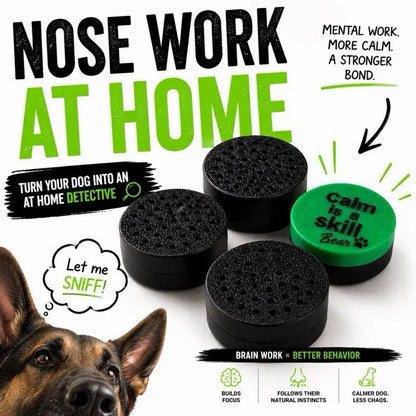 Dog Scent Work Training Pods - Calm Is a Skill Nose Work Kit